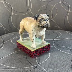 Jim Shore Heartwood Creek “Chesty” Bulldog Figure